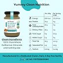 Jus' Amazin Creamy Almond Butter - Unsweetened (125 g) | 25% Protein | Only Pure Whole Almonds | Zero Additives/Chemicals |Plant Based, Dairy Free, Keto | Clean Nutrition, 0% Chemicals gallery image