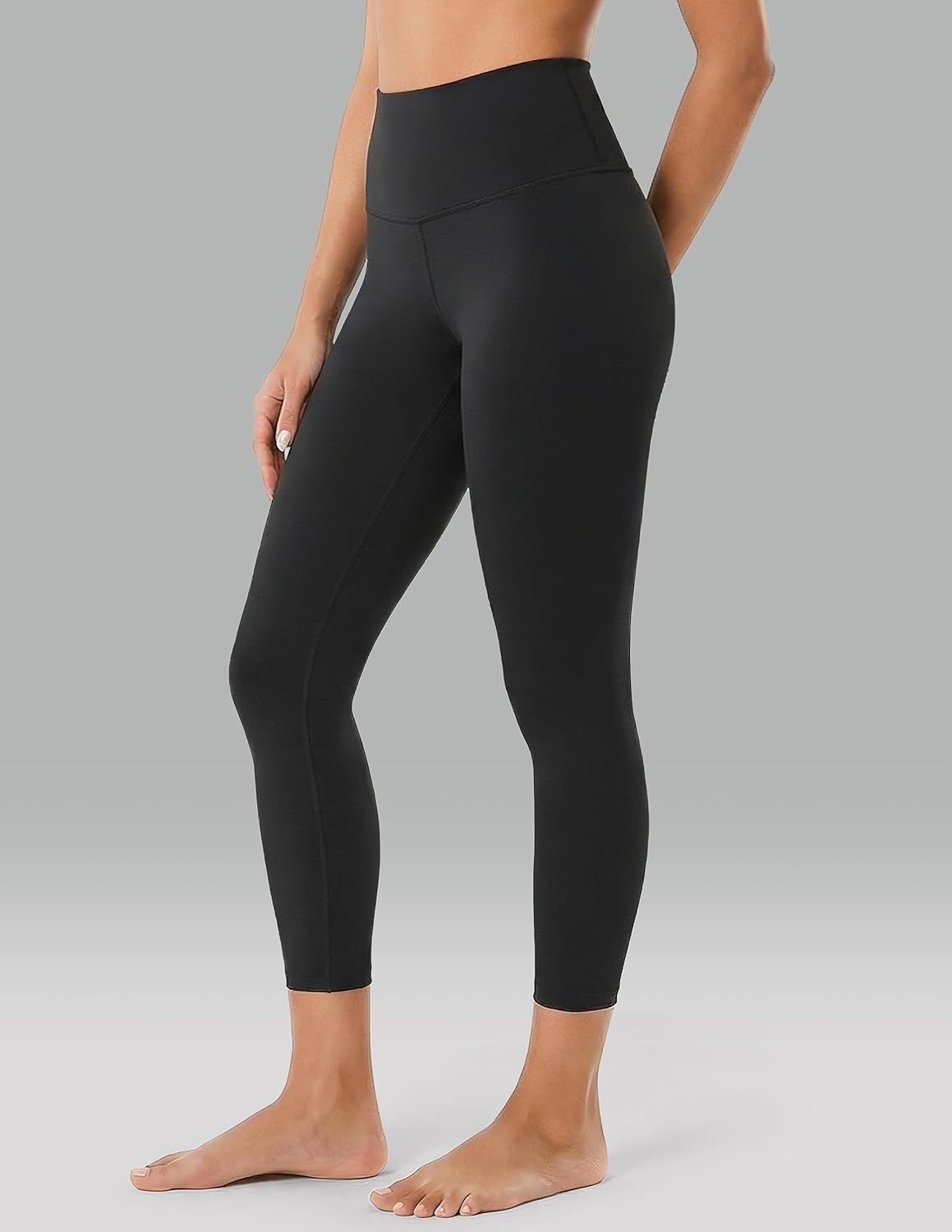 Colorfulkoala Dreamlux High Waisted Leggings for Women with 21" Inseam Tummy Control, Buttery Soft Capri Yoga Pants - Image 2