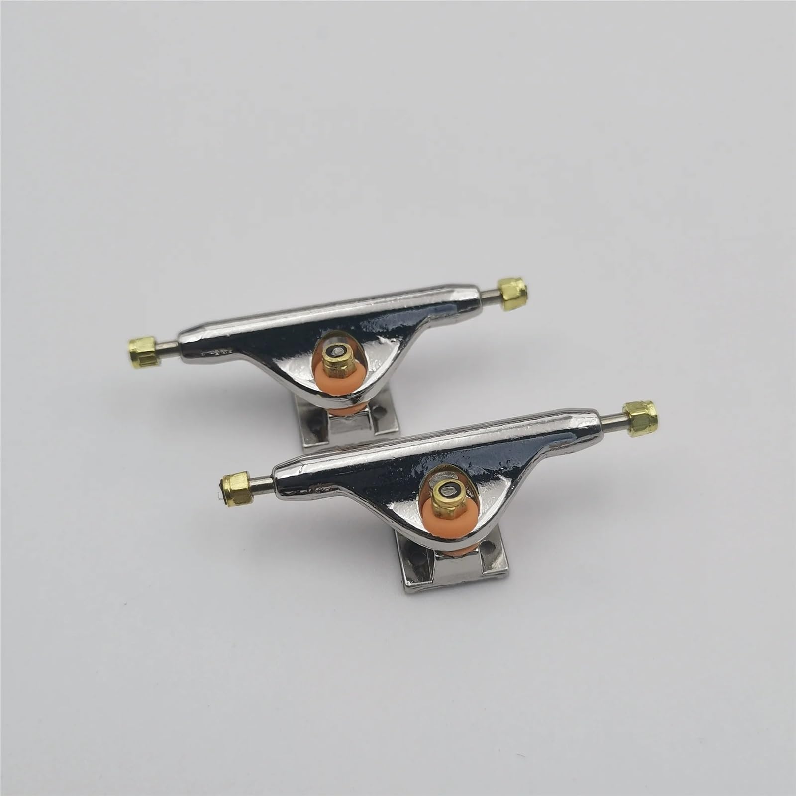 Fingerboard Trucks Fingerboard Truck 34 mm para Finger Monopatín (plata)