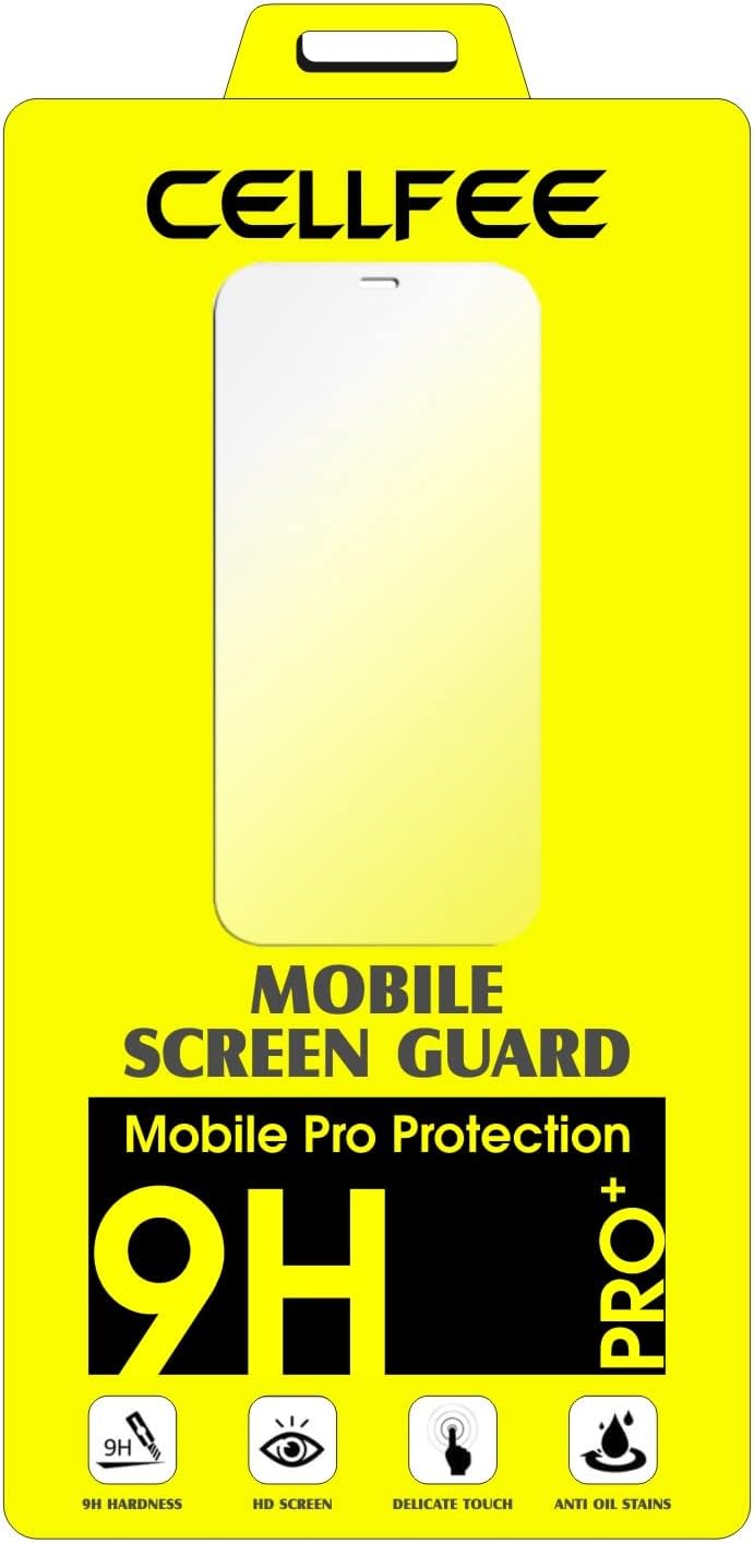 CELLFEE Screen Protector for Huawei Mate 8 (Transparent) Full Screen Coverage Except Edges with Easy Installation Kit