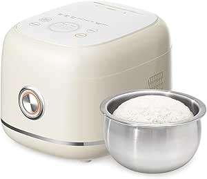 Stainless Steel Rice Cooker, Uncoated Non-stick 316L Stainless Steel ...