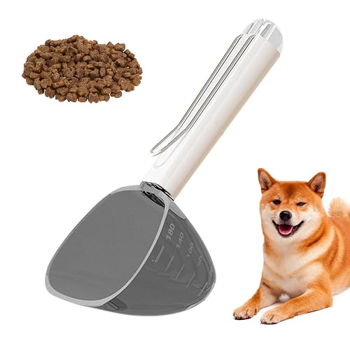 Cat Food Scooper - Portable Measuring Scoop for Dog Food, Dog Food Cup Scoop, Dog Food Scoop, Pet Food…