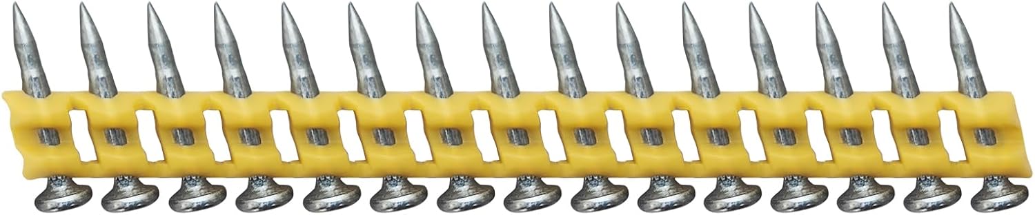 3/4''Collated Concrete Nails for Dewalt DCN890,Fastening Metal Framing to Concrete or Steel by Gas Acutated Tools,1005pcs/pack