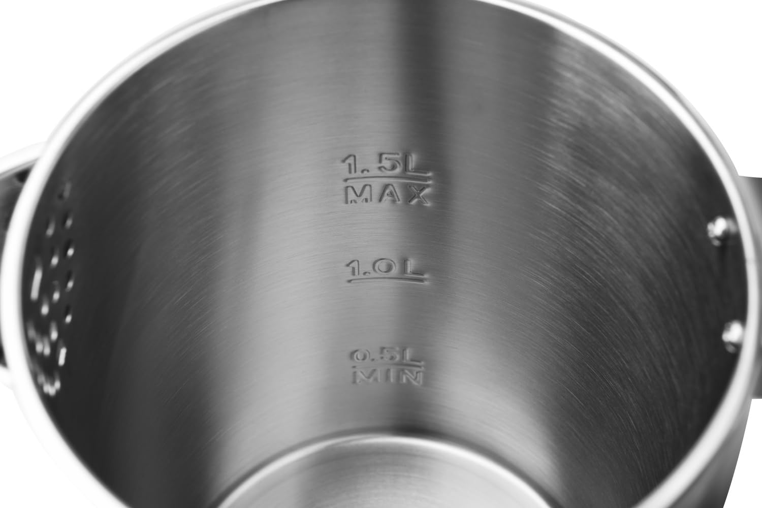 ETA Emily czajnik elektryczny z podwójnymi ściankami, 1800 – 2000 W, 1,5 l, od 40 do -100 °C, wskaźnik LED, funkcja KEEP WARM, funkcja pamięci