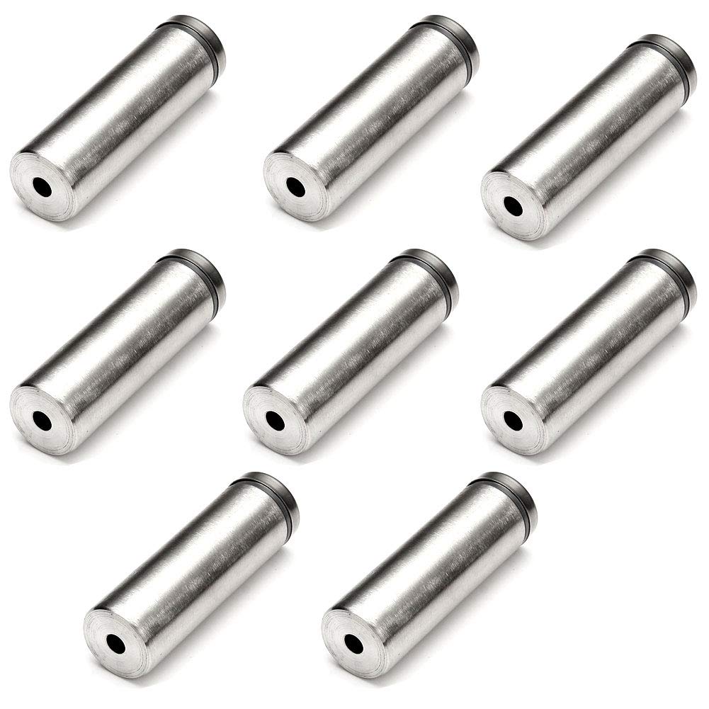 Sign Standoff Mounting Hardware,TEZONG 1" x 1" Wall Standoffs Screws Holders Bolts Fixing