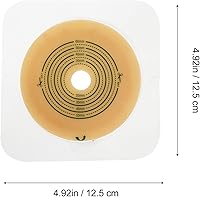 Vista 6 de EXCEART Oblea adhesiva de barrera de piel para sistema de bolsa bolsas ostomía anillo barrera de colostomía 5 unids