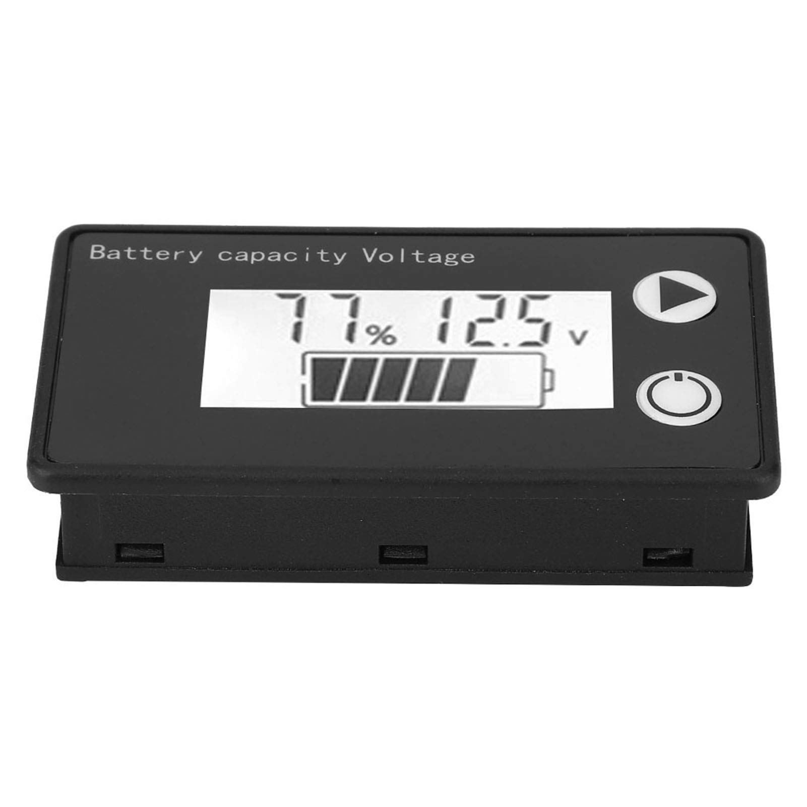 Acquista 1 pezzo DC 12V 24V 36V 48V 60V 72V 84V LCD con retroilluminazione verde/blu Tester capacità batteria Monitor Calibro Metro per Auto Moto Scooter in Italia a partire da 2.69