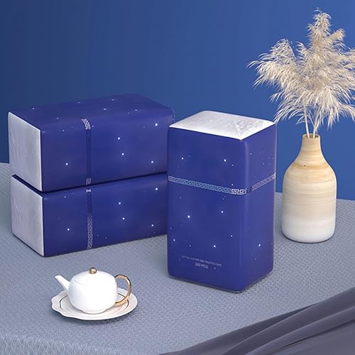 Miniatura 5 de Paquete de 3 pañuelos faciales desechables pequeños, servilletas faciales en bolsa, no en caja, papel higiénico, material de fibra de pulpa de