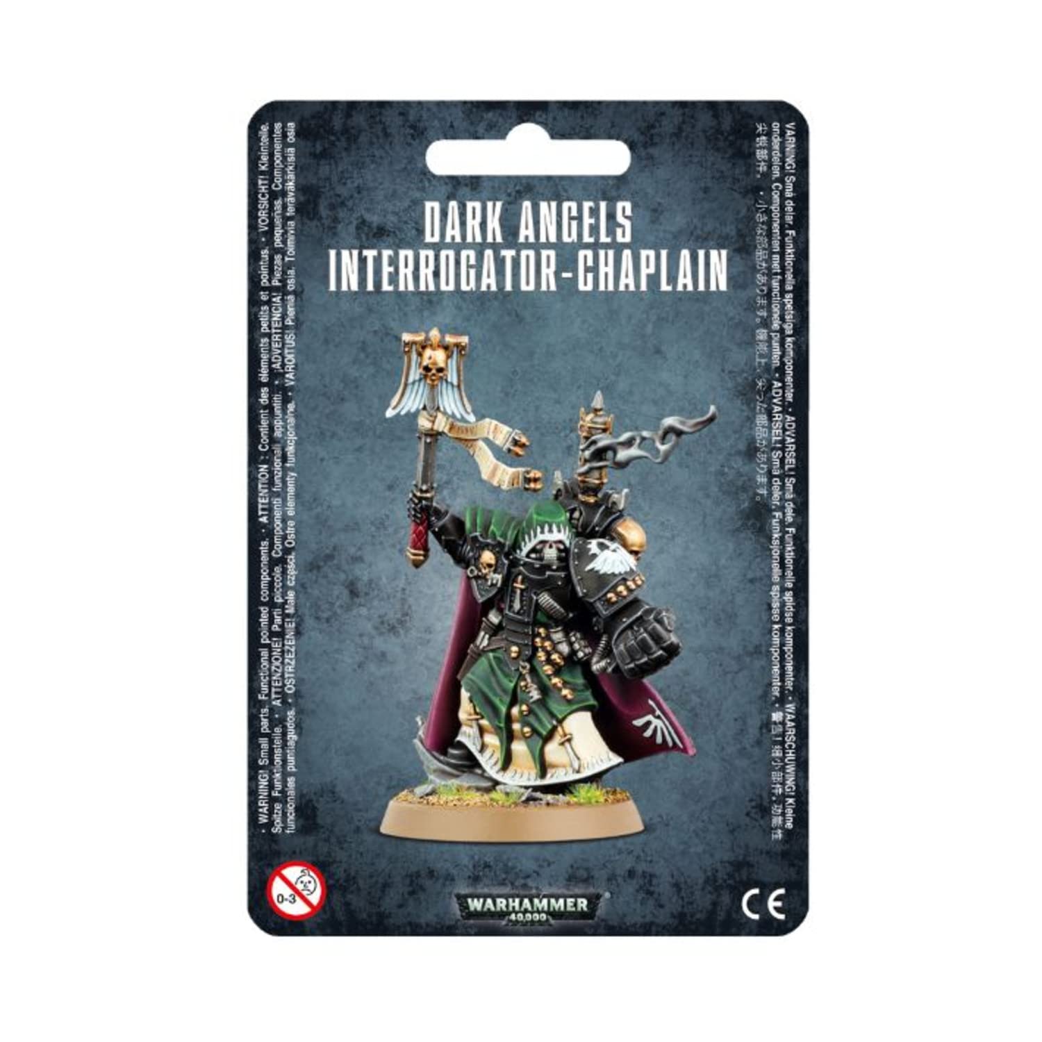 Games Workshop Warhammer 40k Dark Angels Interrogator-Chaplain Miniature