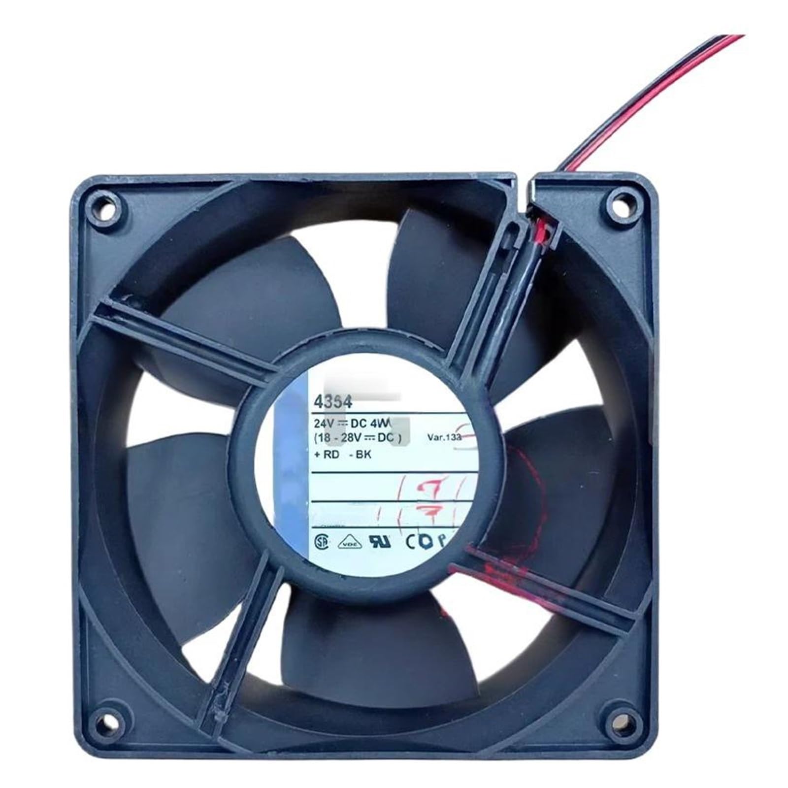 YMUGUEGH 4354 24VDC 4W 12038 Axial Flow Fan