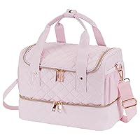 Vista 10 de Estuche Organizador de Esmalte de Uñas Compatible con Lámpara de Uñas y 50 Botellas, Organizadores y Almacenamiento de Uñas para Manicuristas