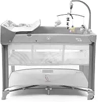 Ber�o Desmont�vel 0-15 Kg Multikids Baby DayDream Cinza - BB404