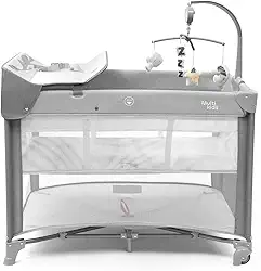 Ber�o Desmont�vel 0-15 Kg Multikids Baby DayDream Cinza - BB404