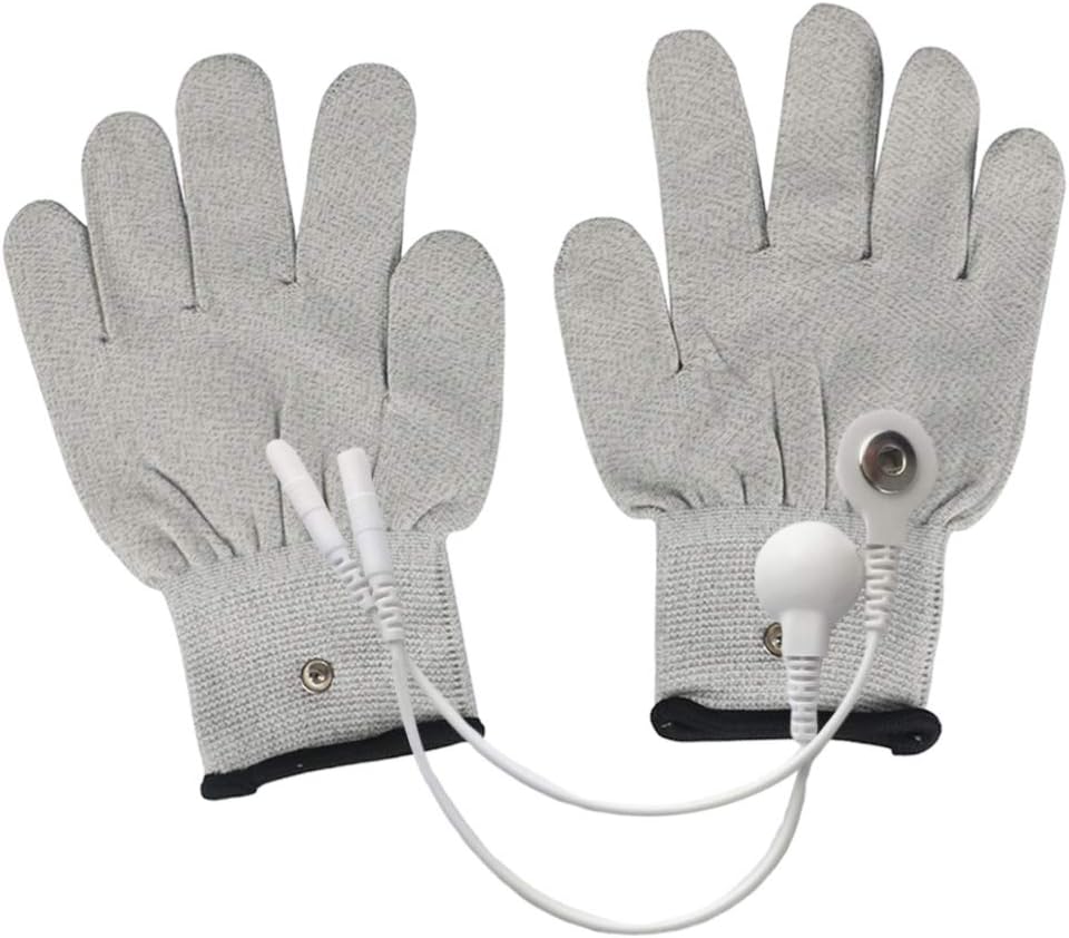 Milisten Conductive Gloves TENS Massage Therapy Gloves for Trigger