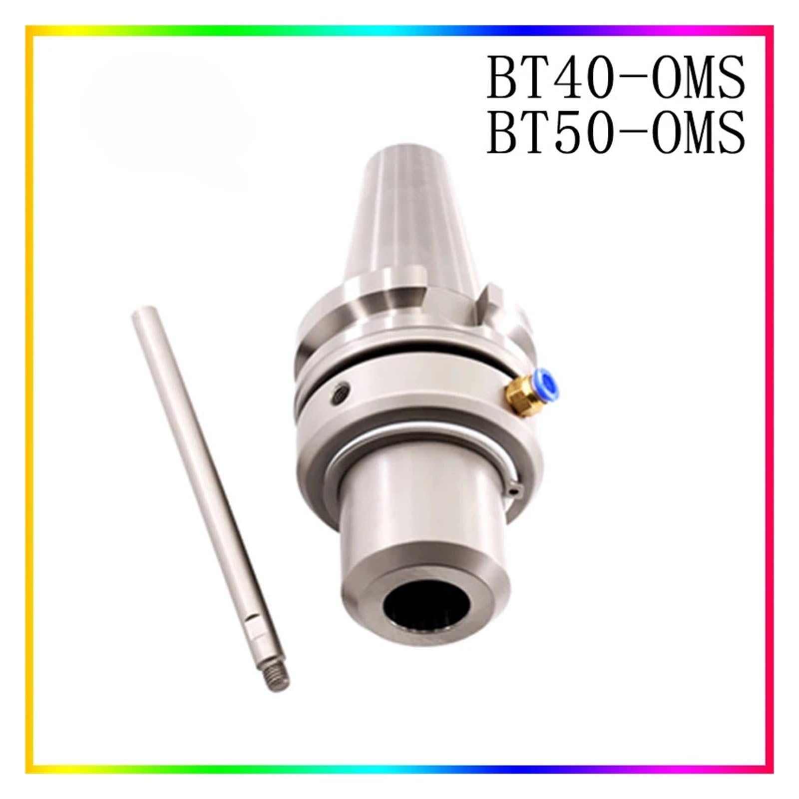 Vástago de canal de aceite de alta precisión BT40 BT50 OMS OMS20 OMS25 OMS32 OMS40 OMS50 vástago de taladro en U en portaherramientas de husillo(BT40-OMS20-105)