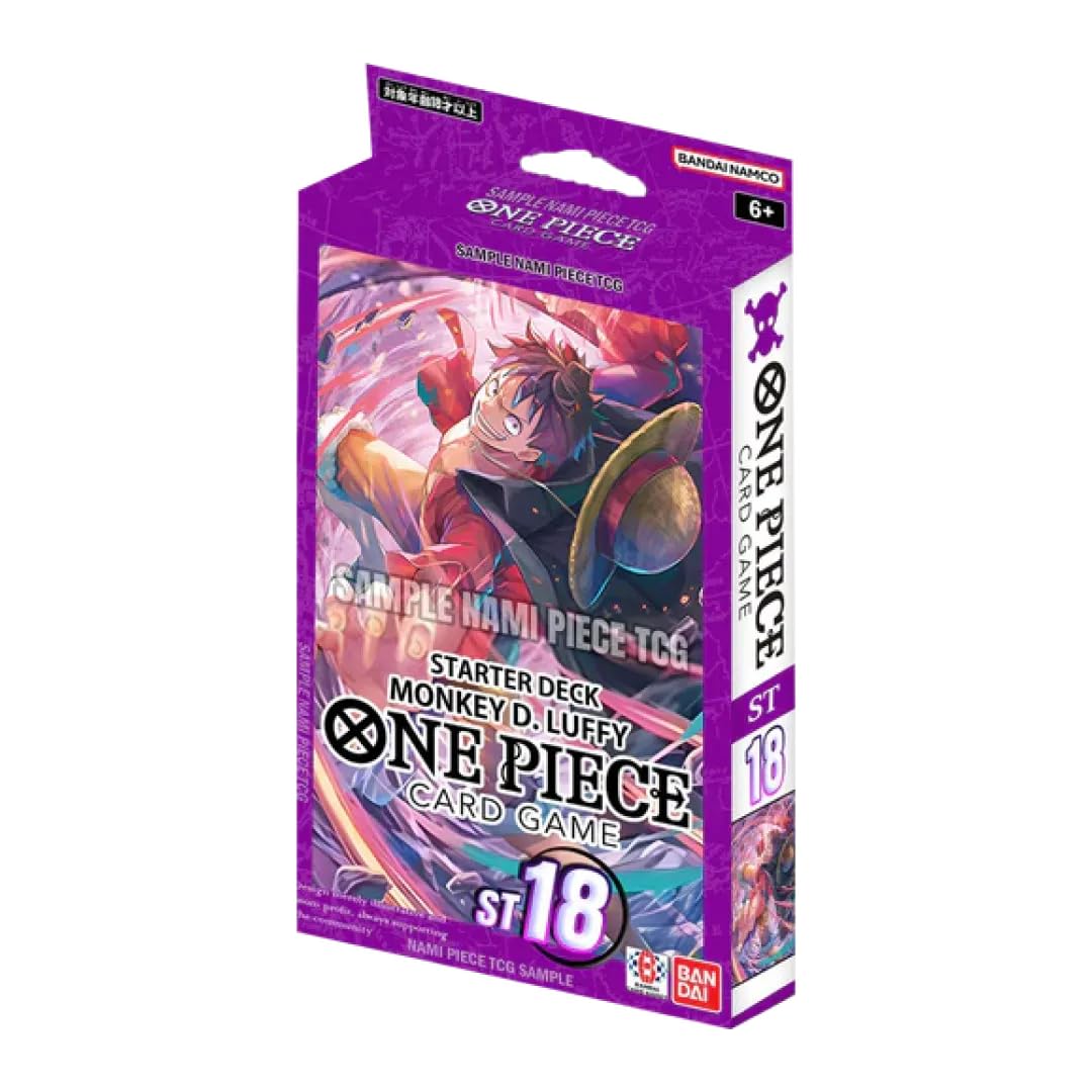 Coffret Initiation One Piece JCC - 3 Decks Préconstruits Luffy, Zoro, Nami + Guides - Jeu De Cartes à Collectionner