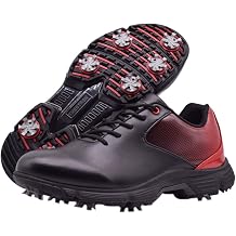 Men Golf Shoes Mesh Breathable Breathable Golf Walking Sport Sneakers 7 Spikes Golf Trainers