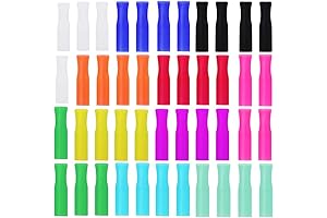 Reusable Straw Tips by Accmor - Enhance Your Straw Experience with Our Colorful Protectors