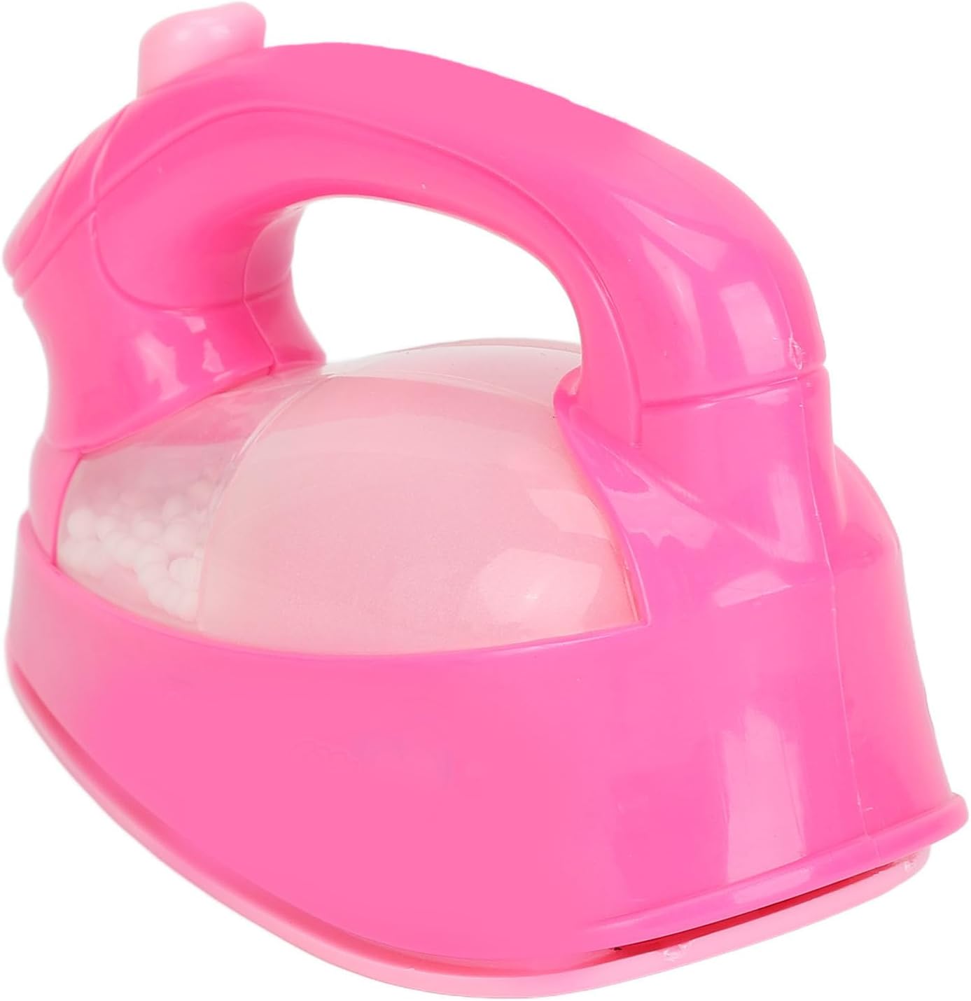 ZJchao Kids Iron Toy Pink Plastic Pretend Housework Mini Iron Toy with Light and Steam Effect for Home Play Room Kindergarten