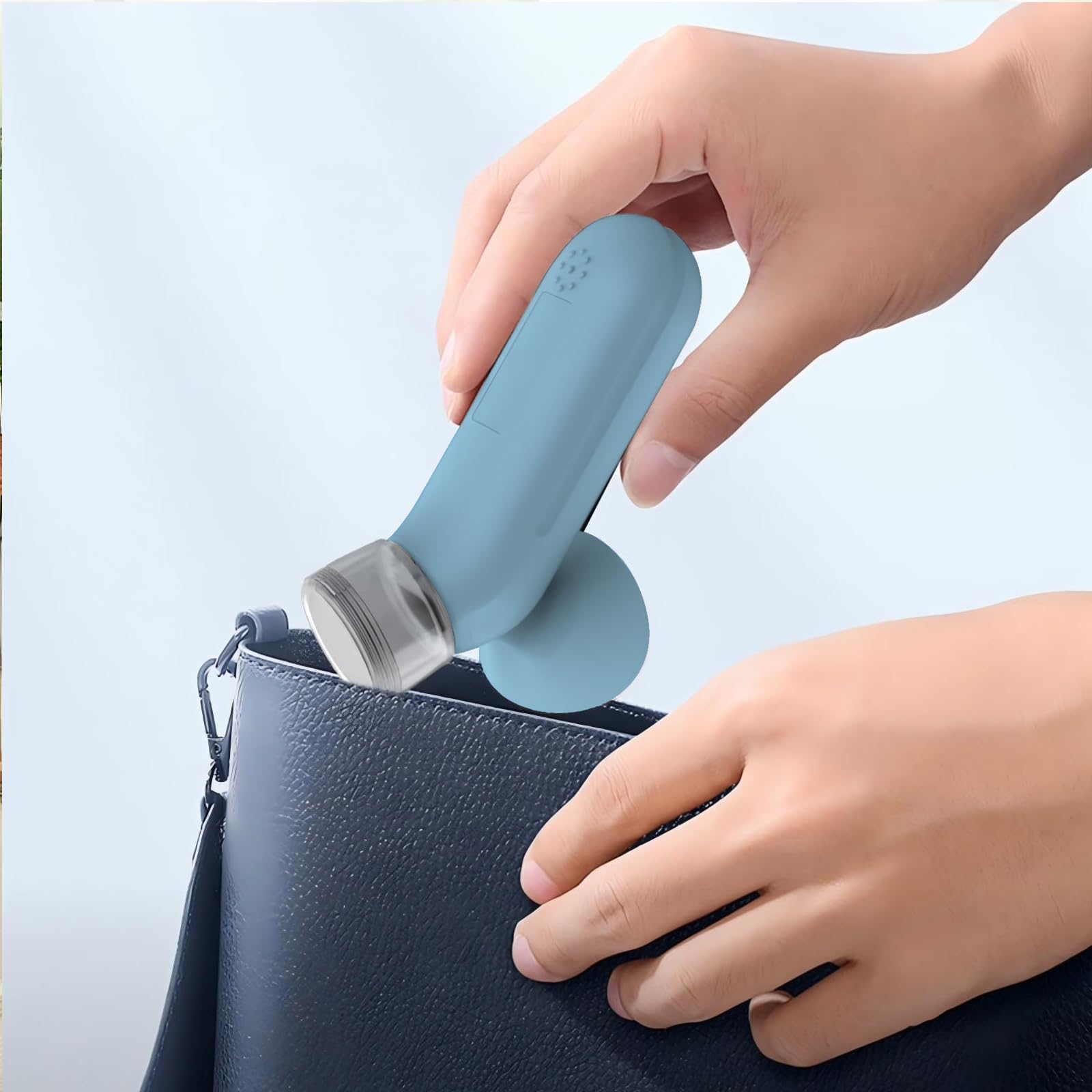 Nebulizzatore a vapore per alleviare gli occhi secchi, trattamento occhi, maschere riscaldate portatili, mini vaporizzatore lenitivo per la pulizia degli occhi, blu
