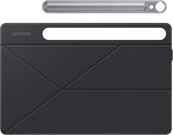 Samsung Galaxy Tab S9 and S9 FE Smart Book Cover Case Black (CAD Version and )