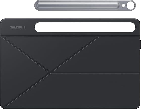 Samsung Galaxy Tab S9 and S9 FE Smart Book Cover Case Black (CAD Version and )