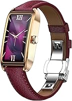 Vista 9 de Rastreador de actividad física para mujer, delicado reloj inteligente con múltiples modos deportivos, monitoreo del sueño, monitor de frecuencia