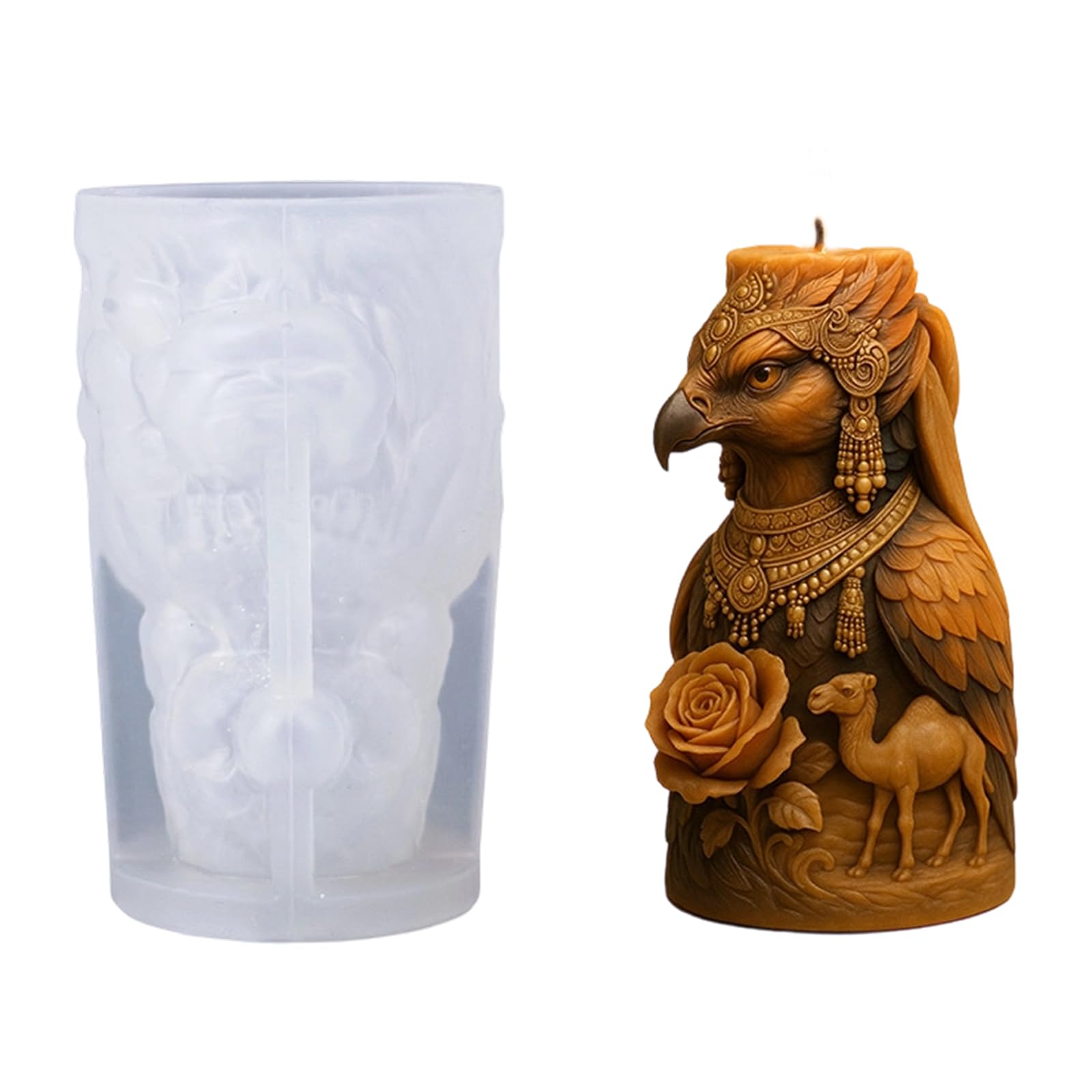 LUCKGONI Silicone Mould For Making And Autumn Candle For Craft Lovers