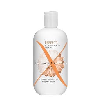 Perfect Blow Dry Serum - Keratin-Infused Blow Dry Serum to Smooth, Eliminate Frizz, Add Shine and Hold Style
