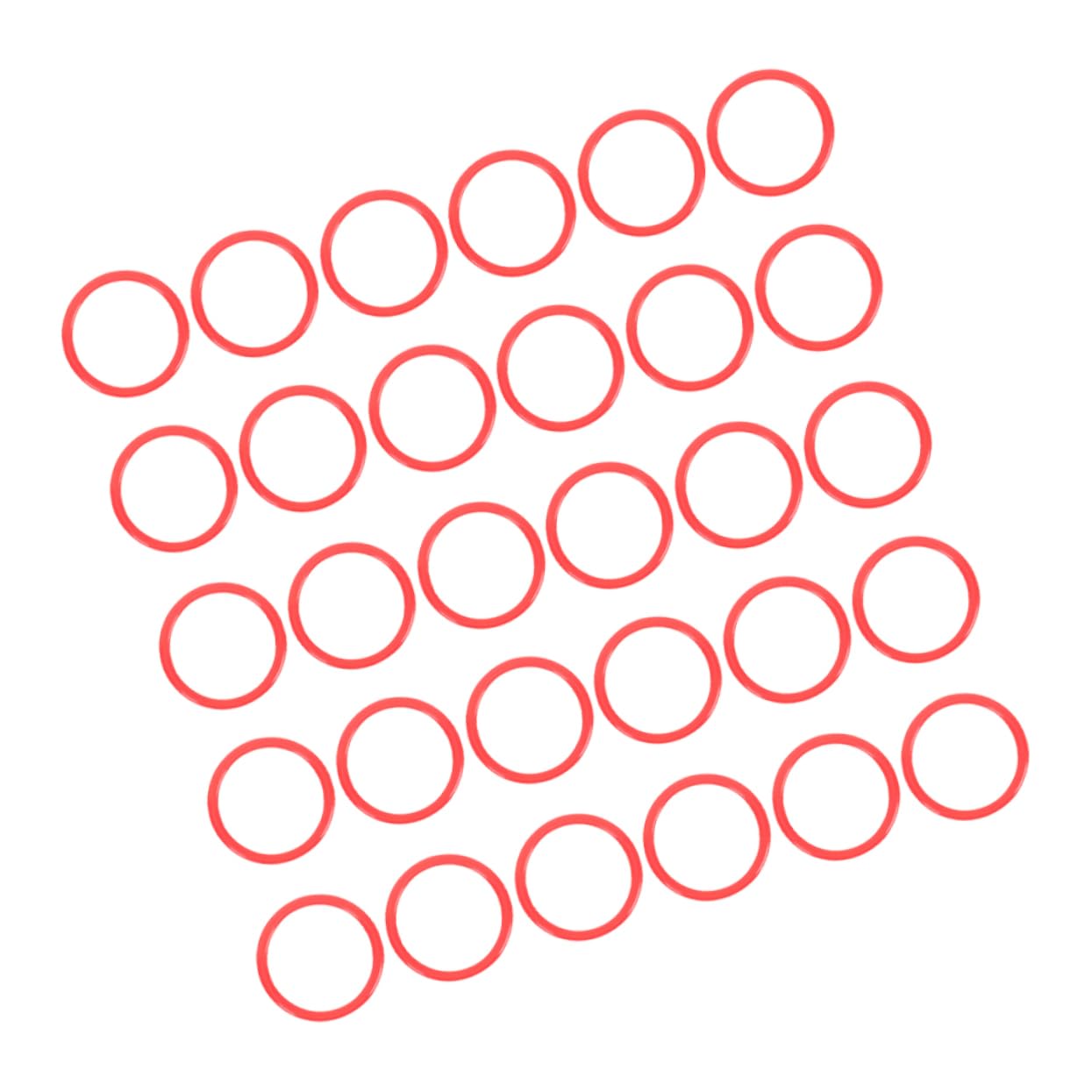 GALPADA Plastic Ring Toss Carnival Game for Kids 30pcs Ring Toss Toys Outdoor Family Game for Kids