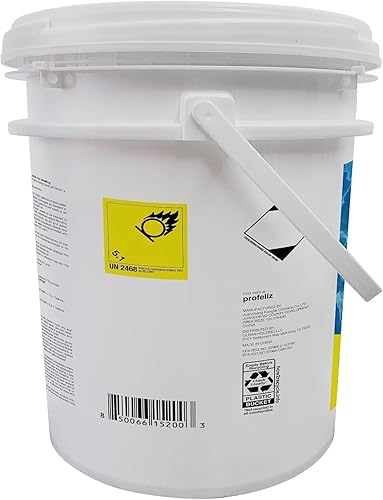 Miniatura 9 de PROFELIZ Tabletas de cloro para piscina de 3 pulgadas, desinfectante de spa de disolución lenta que elimina bacterias, algas, cloro estabilizado