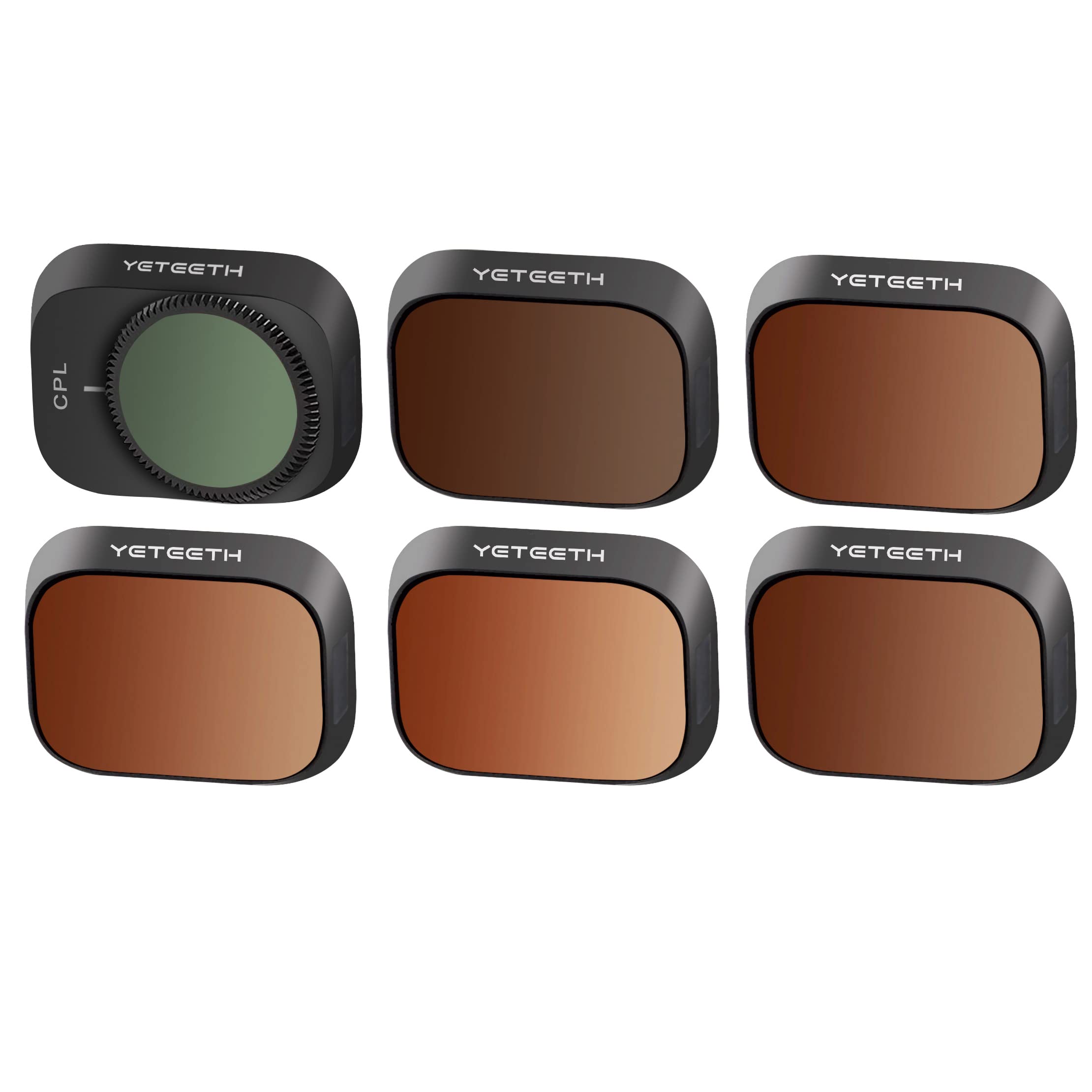 Paquete de 6 filtros ND/PL, CPL de Freewell Bright Day compatibles con