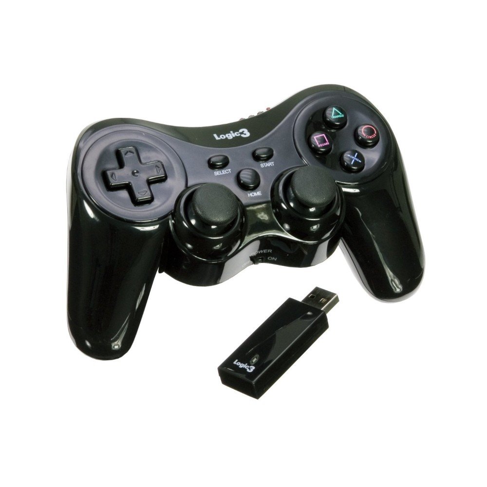 Logic 3 Wireless Gamepad with Motion Sensor and Vibration Feedback (PS3) [Importación inglesa]