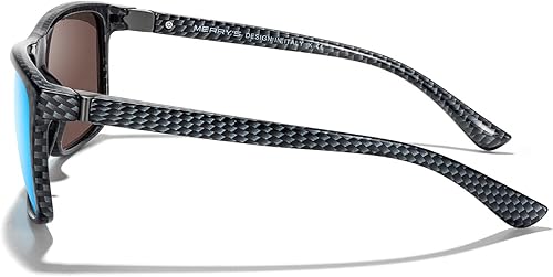 Miniatura 3 de MERRY'S - Gafas de sol deportivas rectangulares, lentes polarizados con protección UV400, para hombres y mujeres, gafas para ciclismo, conducción,