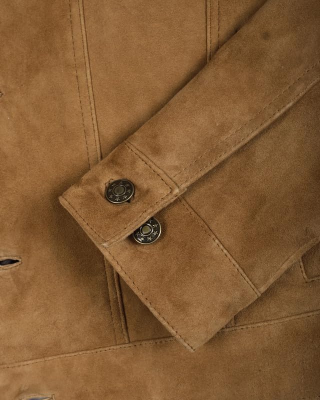 Image of Decrum Disc Suede Jacket Men | [1101407] Logn, 3XL