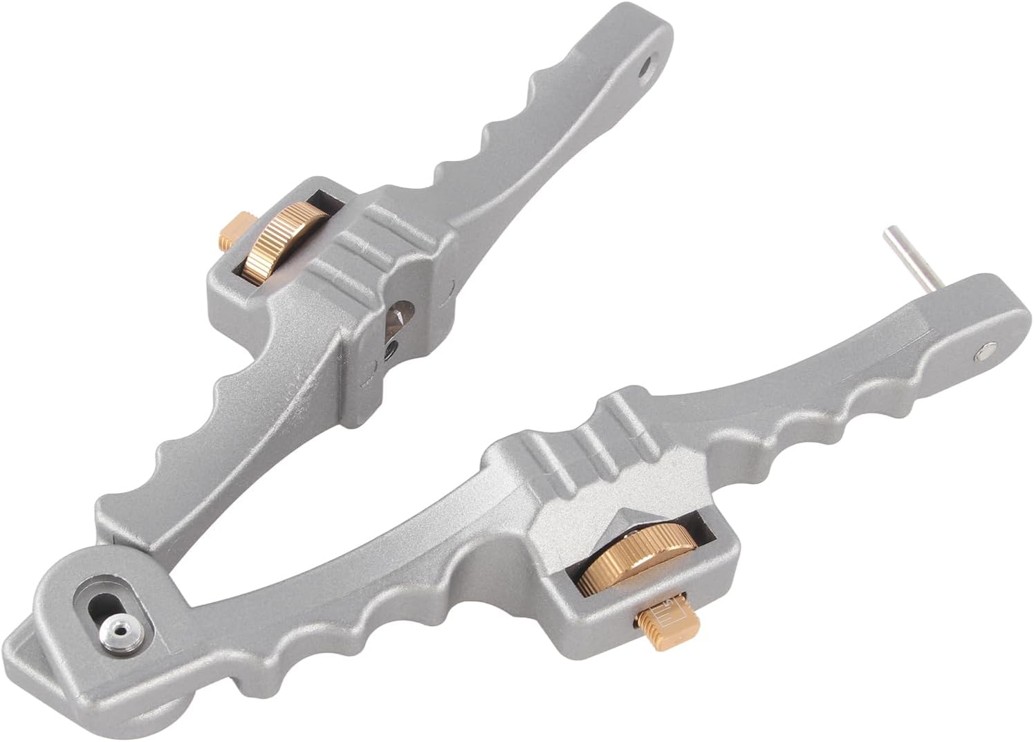 Garosa Armored Fiber Optic Cable Stripping Tool Adjustable Longitudinal and Window Cable Peeler Mid Span Cable Stripper for 10‑25mm Wire 2‑288 Core Cable with 2 Replacement Heads