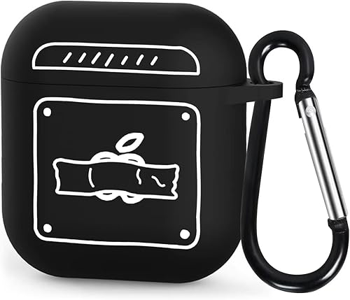 Funda para AirPods, funda para AirPods de 2 generación de 1 generación, bonita funda de TPU suave de dibujos animados, diseño elegante de anime