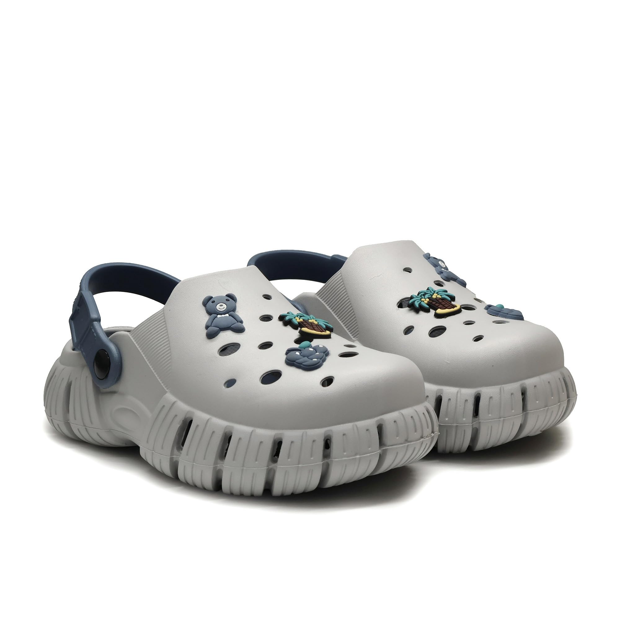INDIGO-10 Stylish Women Clogs | Ultra-Light, Breathable & Comfortable Slip-Ons with Cute 3D Stickers-image-20