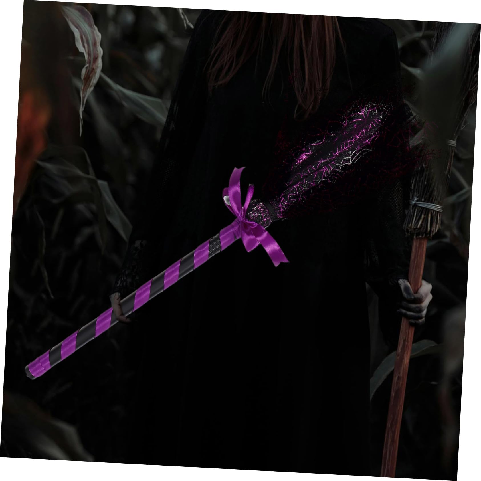 ほうきオナニー Amazon.co.jp: 2個 魔女のメッシュほうき コスプレ魔女ほうき ほうき小道具 お化け屋敷の装飾 魔法使いの魔女のほうき 魔女のほうきの装飾  魔女のほうき飾り プラスチック 紫の, : おもちゃ