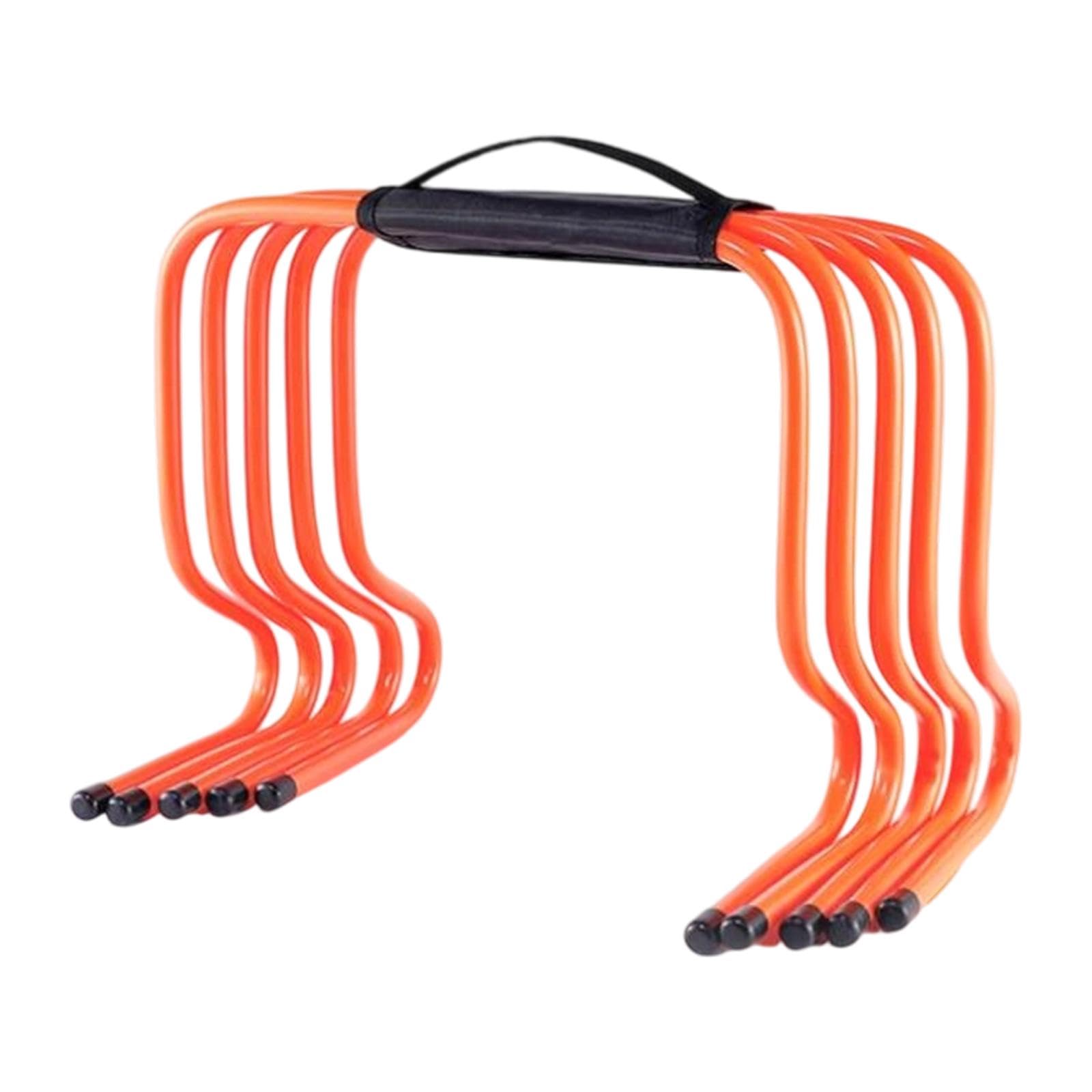 Vallas de Entrenamiento de Agilidad de 5 Piezas, Equipo de Entrenamiento de Velocidad de Salto, Obstáculos Multiusos para de Baloncesto Y Fitn
