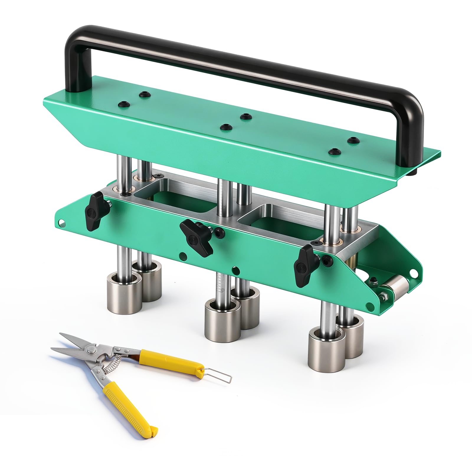 Rodillo doblador de bordes de acero aluminio y placas de cobre de 1mm