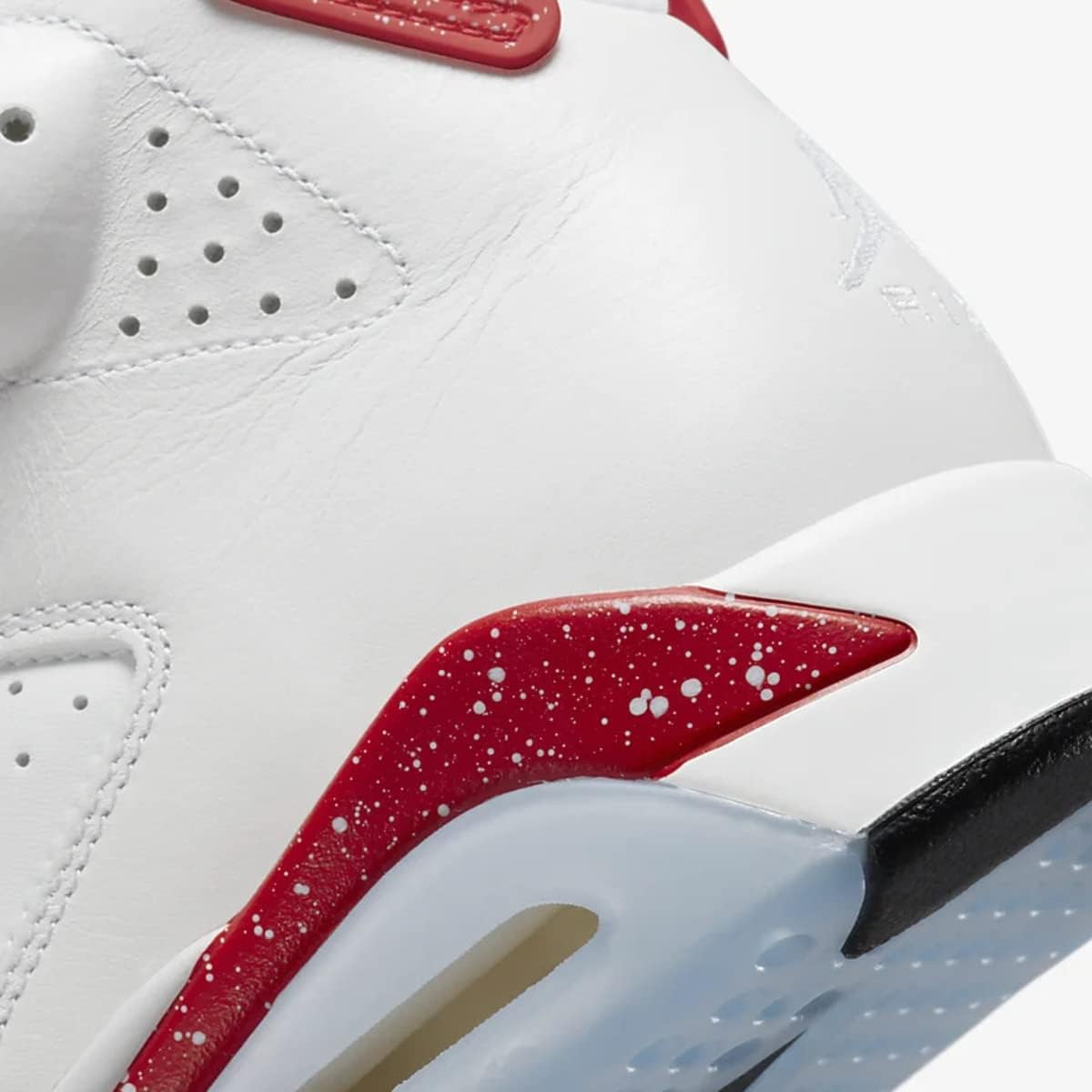 [ナイキ] エア ジョーダン 6 レトロ [Air Jordan 6 Retro ] ホワイト/ブラック/ユニバーシティレッド CT