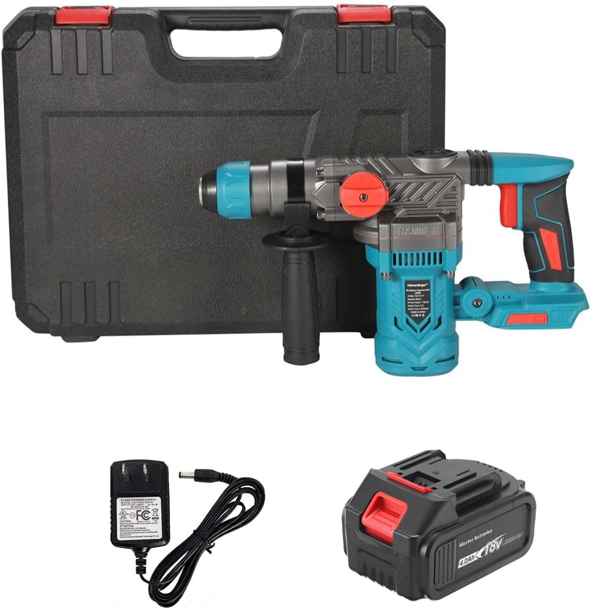 Brushless Rotary Hammer Drill for Makita 18V Battery (Tool Only) – 3.2 Joule Impact, 1-1/8" SDS-Plus Chuck, 2 Modes (Drill/Hammer), Cordless Concrete Drill