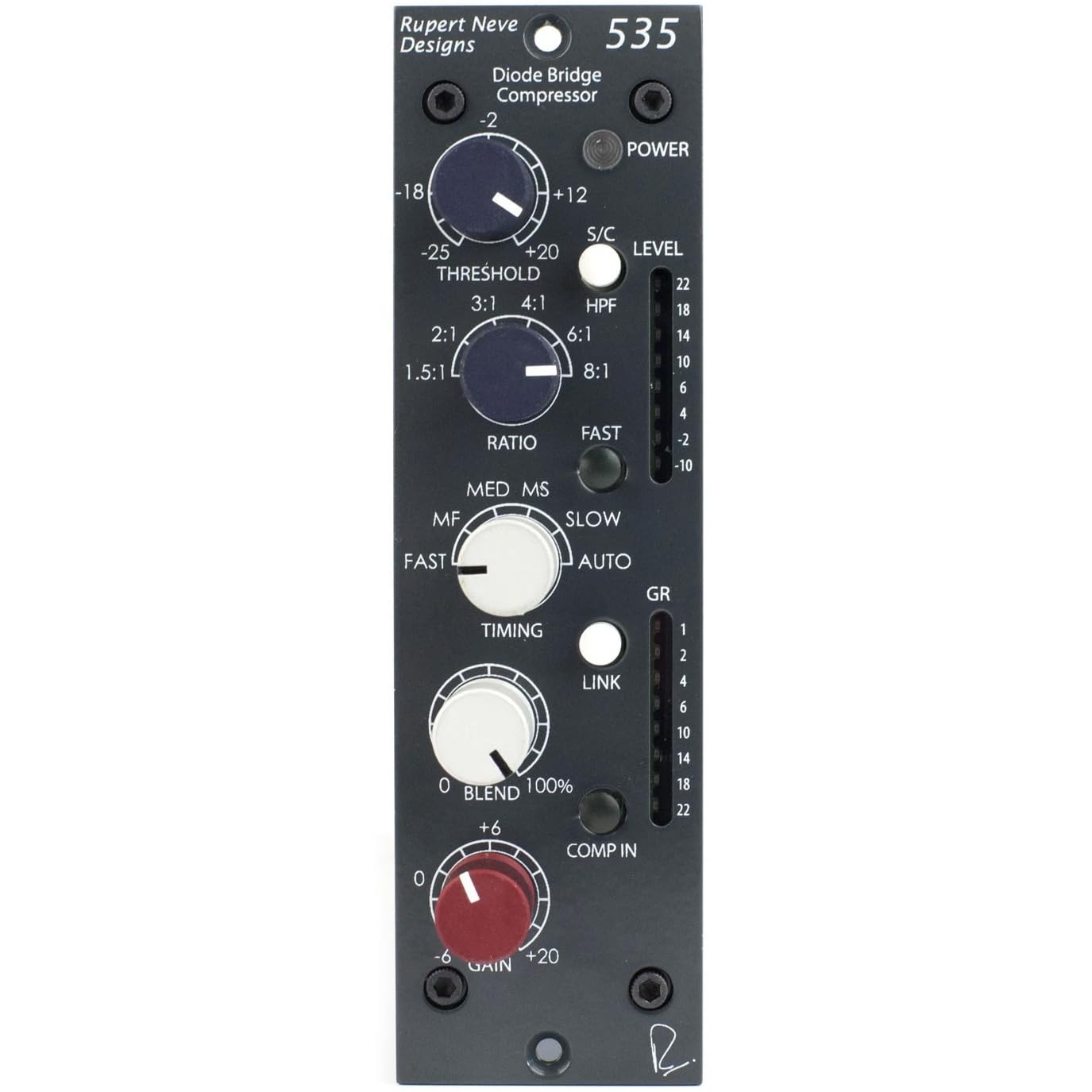 Rupert Neve Designs 535 ダイオードブリッジコンプレッサー Rupert Neve Designs 535 500 Series Diode Bridge Compressor