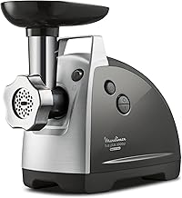 مفرمة لحم 5 في 1 hv8 بلس بقدرة 2000 وات، طراز me682826 من مولينكس، لون أسود/ فضي