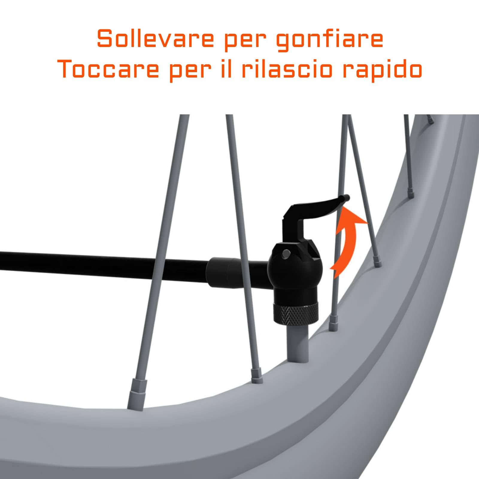 Connettore Universale Per Gonfiaggio Pneumatici - Adattatore Per Valvole Schrader E Presta, Auto Bici Moto - Foto 7