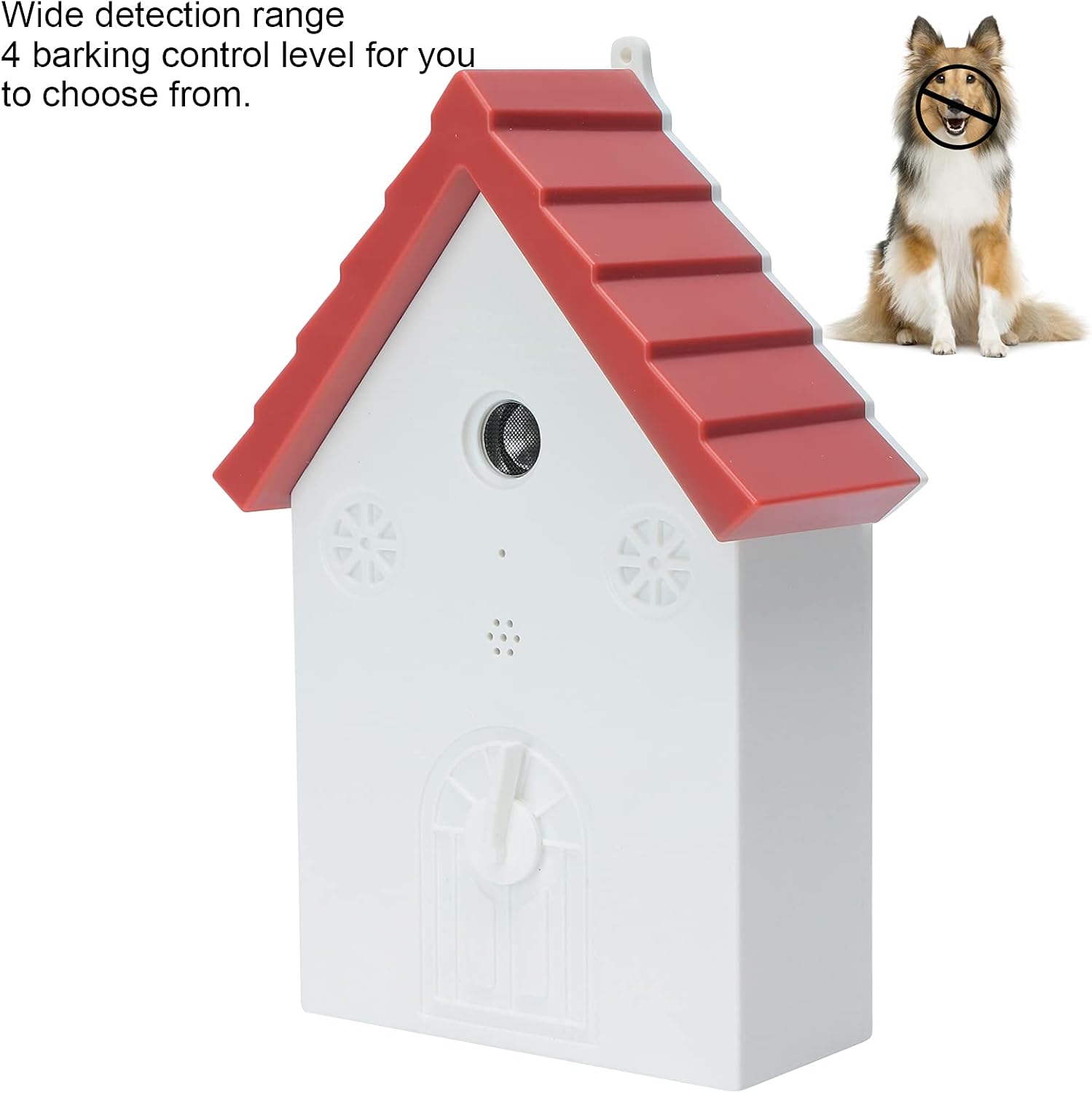 Outdoor Dog Bark Deterrent Birdhouse Anti Barking Control Device