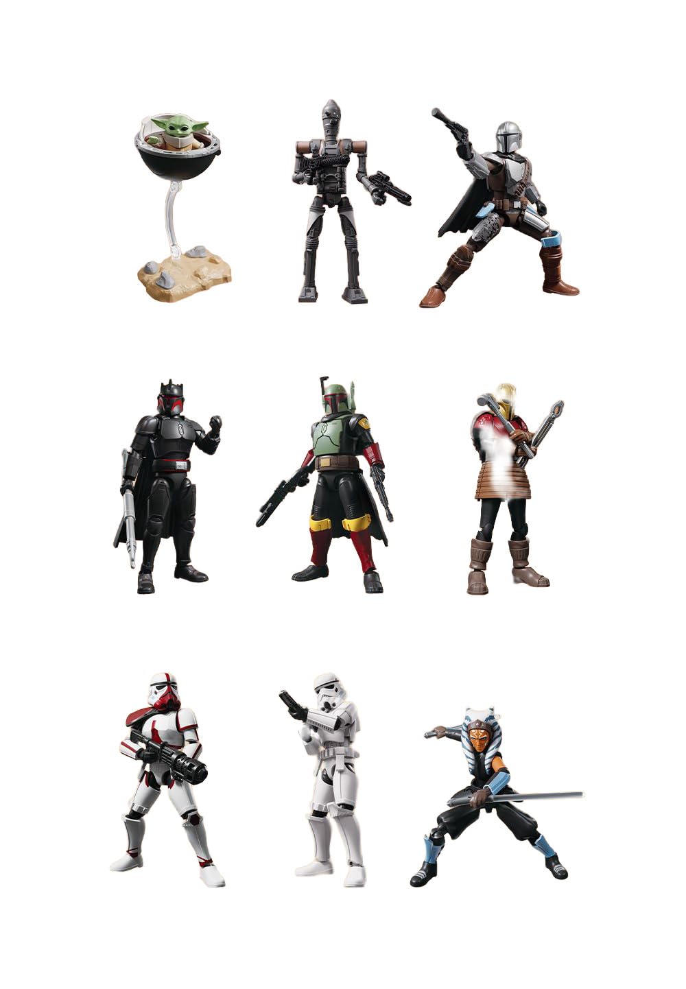 スター・ウォーズ ブロッキーズ BLOKEES マンダロリアン 9個入りボックス Amazon.co.jp: Blokees Figures スター ウォーズ GV01 ザ マンダ