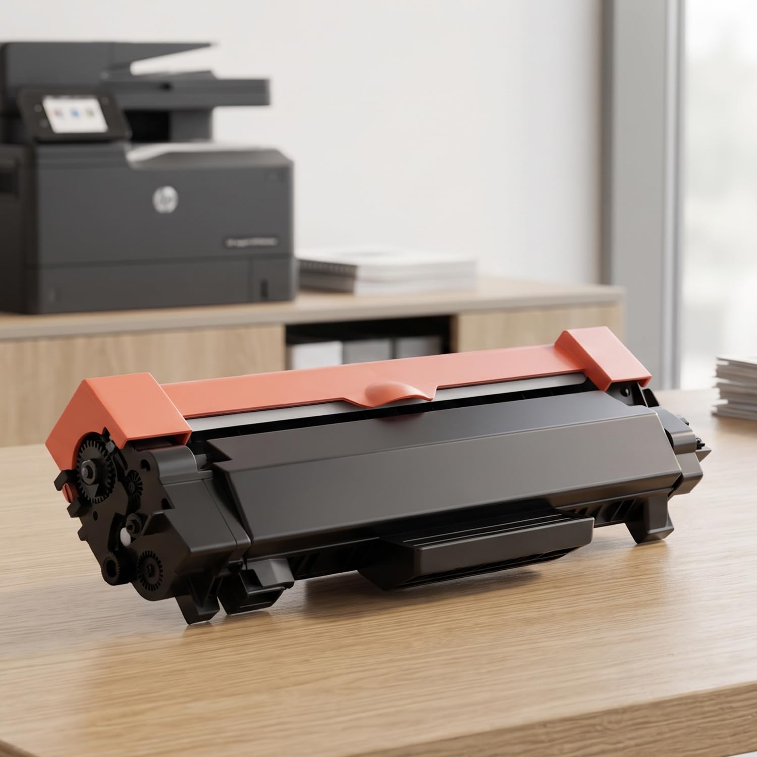 Visiodirect 6 Toner Cartouche d'encre Type TN-2420 Noir Compatible avec Brother DCP-L2537DW 3000 Pages Certifié ISO 9001 ISO 14001