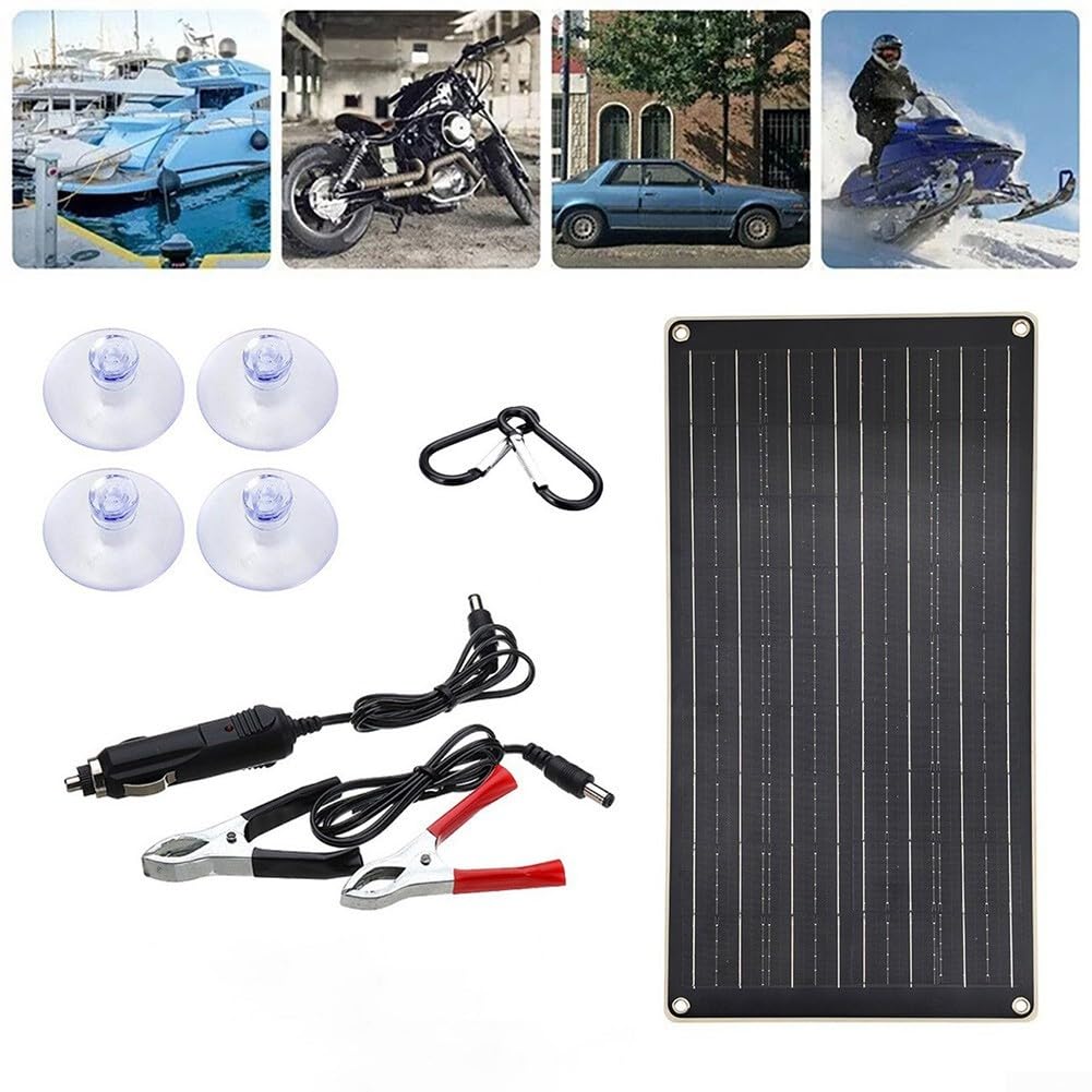 Pannello per solare Monocristallino 40W 18V Compatto Pannello